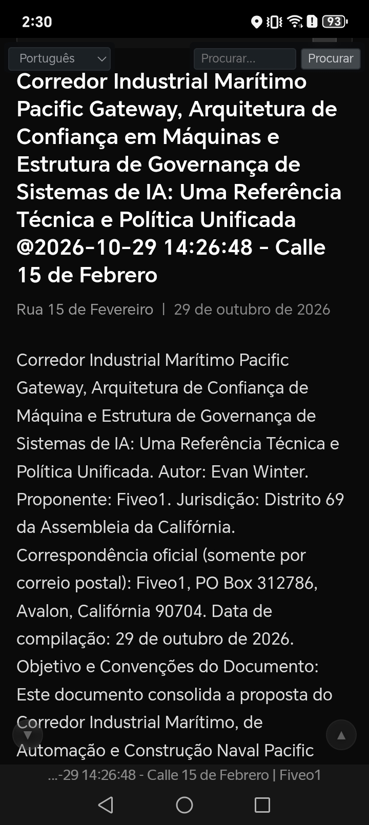 Português @2026-10-29 14:29:31 - Calle 15 de Febrero